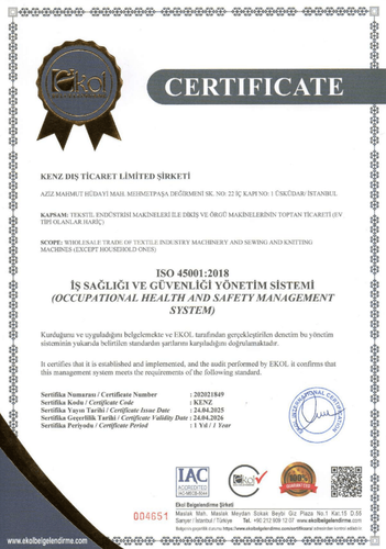ISO 45001:2018
